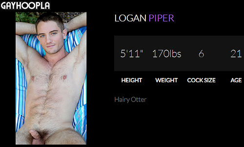 Logan Piper of Gay Hoopla aka Logan Pierce