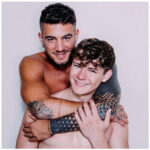 Sex with his boyfriend: Alex Ink and Oliver Marks